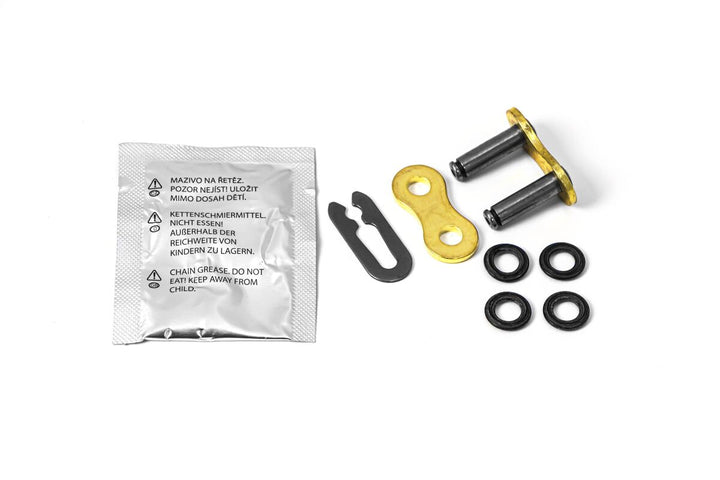 Moto Master clipschakel voor Moto Master V6 offroad/enduro ketting goud