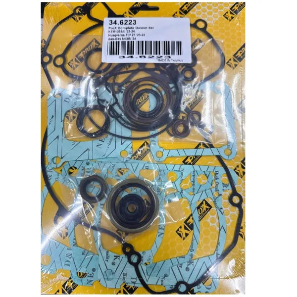 Prox complete pakkingset ( met oliekeerringen ) KTM SX 125 2023- & EXC 150 TBI 2024- & Husqvarna TC 125 2023- & TE 150 TBI 2024- & Gas Gas MC 125 2024-