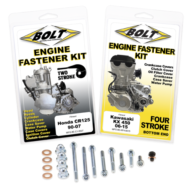 Bolt Engine Fastener Kit KTM SX 125/150 2023- & Husqvarna TC 125 2023- & Gas Gas MC 125 2024-